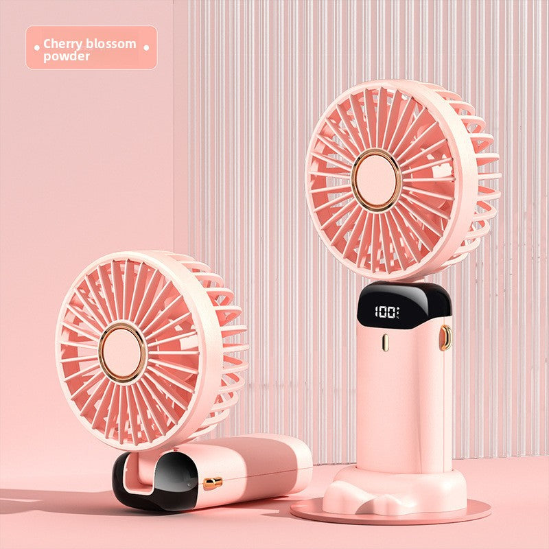 USB Powered Mist Cooling Fan — Desktop & Handheld