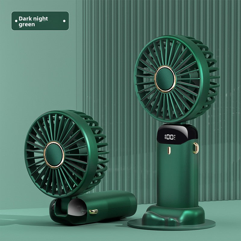 USB Powered Mist Cooling Fan — Desktop & Handheld